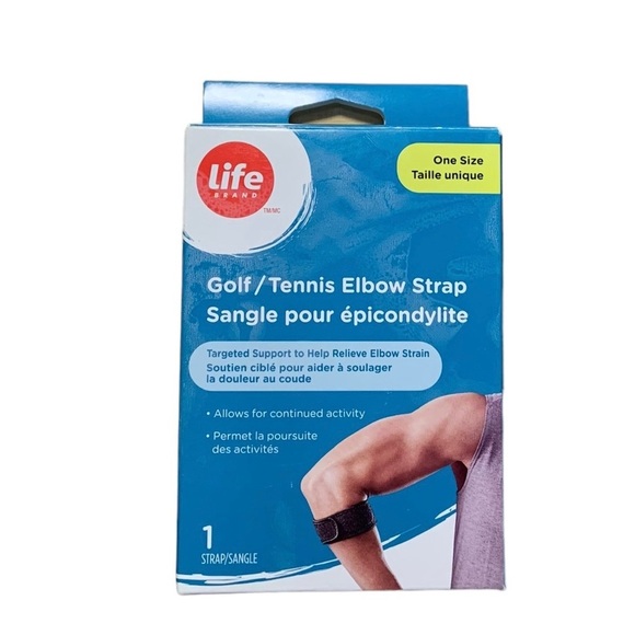 🖤Golf/Tennis Black Elbow Strap NWT in box🖤 - Picture 1 of 11